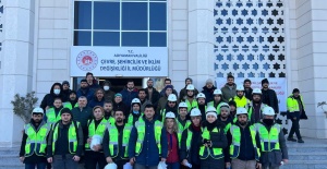 İMO BURSA ŞUBESİ ÜYELERİ HASAR TESPİTİ İÇİN ADIYAMAN’DA