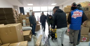 İNŞAAT FİRMALARINDAN YARDIM ÇAĞRISINA ANINDA CEVAP GELDİ