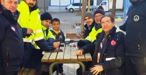 Osmangazi’den deprem bölgesine teknik destek