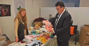 Sevgi Mağazası’nın kapıları depremzedelere açıldı