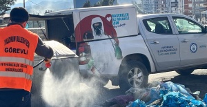 YILDIRIM’DAN AFET BÖLGESİNE İLAÇLAMA DESTEĞİ