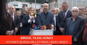 BİRGÜL YILDIZ GÜNAY İYİ PARTİ BURSA MİLLETVEKİLİ ADAY ADAYI OLDU