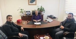 Esnaftan Mudanya Müftüsü Özler'e ziyaret