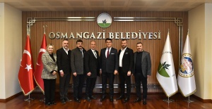 Tarihi Çarşı ve Hanlar Birliği’nden Dündar’a ziyaret