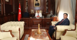 Vali Canbolat'a, Rıza Gençoğlu'ndan ziyaret