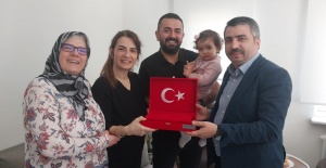 BAŞKAN YILMAZ’DAN ŞEHİT AİLESİNE ZİYARET