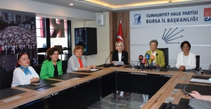 CHP Bursa İl Kadın Kolları Başkanı Aysel Okumuş’tan kadınlara çağrı