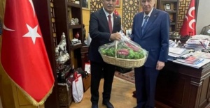 Başkan Davut Aydın'dan Bahçeli'ye ziyaret