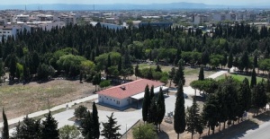 Bursa Karacabey'de yapılan gasilhane binası tamamlandı