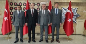 MHP'den Bursa İl Emniyet Müdürü Sabit Akın Zaimoğlu'na ziyaret