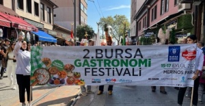 Bursa Gastronomi Festivali kortej yürüyüşüyle başlıyor