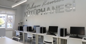 Bursa Mudanya'da Orhan Kemal kütüphanesinin açılısı