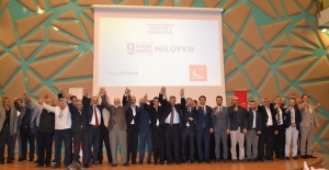 Saadet Partisi Nilüfer ilçe teşkilatı hafta sonu Plaza 16’da yapılan kongresini yapıldı