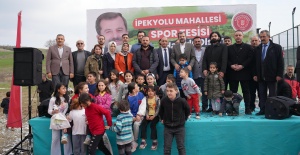 GÜRSU İPEK YOLU MAHALLESİ’NE YENİ SPOR TESİSİ