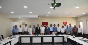 BAŞKAN YILMAZ MUHTARLARLA BULUŞTU