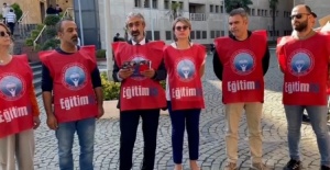 Eğitim-İş Bursa Şube Başkanı Engin Yurdakul, anayasa hakkında konuştu