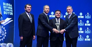 BTSO’DAN ART RECYCLE’A YEŞİL ÇEVRE VE SÜRDÜRÜLEBİLİRLİK ÖDÜLÜ