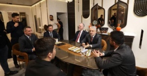 Bursa İnegöl protokolünden İstanbul Mobilya Fuarı’na ziyaret