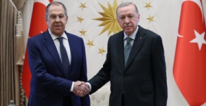 Cumhurbaşkanı Erdoğan, Rusya Dışişleri Bakanı Lavrov’u kabul etti