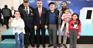 BAŞKAN YILMAZ ŞEHİT AİLELERİ VE GAZİLERLE İFTARDA BULUŞTU