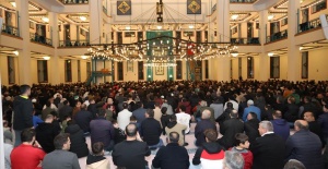 Kadir Gecesinde Hafız Adem Bilgetay İnegöllülerle Buluştu