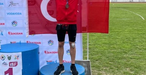 Osmangazili milli atletten dünya üçüncülüğü