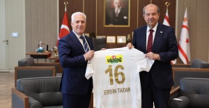 Başkan Bozbey’den KKTC Cumhurbaşkanı Ersin Tatar’a ziyaret