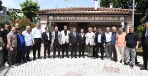 Başkan Erkan Aydın Güneştepe sakinleriyle bir araya geldi