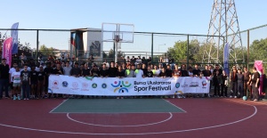 Bursa Uluslararası Spor Festivali’nde ‘sokak basketbolu’ heyecanı