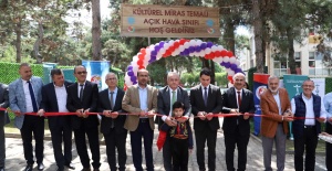 Bursa’da Türkiye’nin İlk “Kültürel Miras Temalı Açık Hava Sınıfı” Açıldı