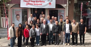 CHP Balıkesir Milletvekili Serkan Sarı'dan Bigadiç İlçe Başkanlığı’na Ziyaret
