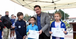Genç sporcuların duatlon heyecanı