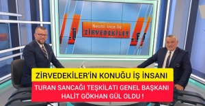 KRT'DE NECMİ İNCE İLE ZİRVEDEKİLER KONUĞU TURAN SANCAĞI TEŞKİLATI GENEL BAŞKANI HALİT GÖKHAN GÜL OLDU!