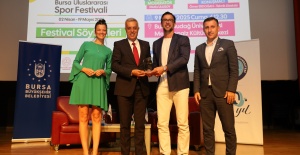 Ömer Erdoğan, Bursa Uluslararası Spor Festivali’nin konuğu oldu