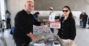 Tarihi koşuya katılacak sporseverler numaralarını aldı