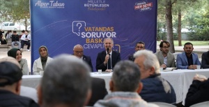 Yunus Emre Mahallesi Sordu Başkan Alper Taban Cevapladı