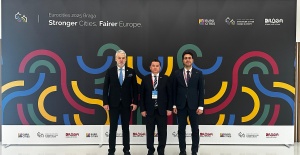 Başkan Erkan Aydın Portekiz’de Eurocities “Call To Action” sözleşmesini imzaladı