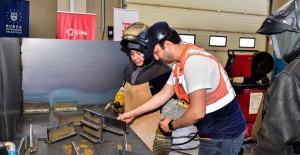 Bursa'da eğitim alan kadın kaynak uzmanı olarak istihdam edilecek