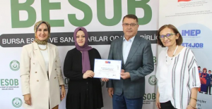 Bursa’da kadın kaynak ustaları iş başında