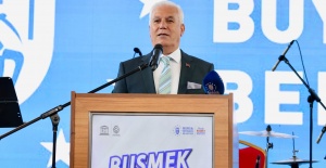 BUSMEK Yıl Sonu Sergisi ziyareti açıldı