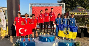 Büyükşehir Belediyesporlu Muhammed Emir Kurtulan Avrupa üçüncüsü