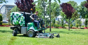 Büyükşehir ile parklar yaza hazır