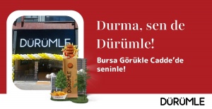 Dürümle Bursa Görükle Cadde’de yeni restoranını açtı