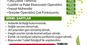 İnegöl Belediyesi 5 Farklı Alanda Personel Alımı Yapacak