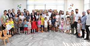 Minik öğrencilerin Osmangazi’de karne heyecanı