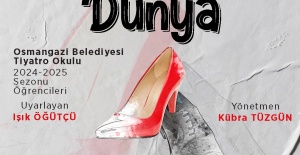 Osmangazi Belediyesi Tiyatro Okulu ‘Tersine Dünya’ ile izleyici karşısına çıkıyor