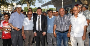 Başkan Erkan Aydın Güneştepe’de vatandaşla buluştu