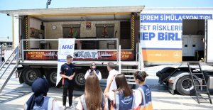 Bursa Osmangazi’de gerçek gibi deprem eğitimi