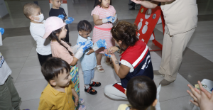 Büyükşehir’den lösemi tedavisi gören çocuklara moral