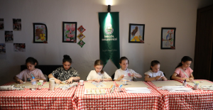 Çocuklar Sanat Atölyelerinde Hem Eğleniyor Hem Öğreniyor